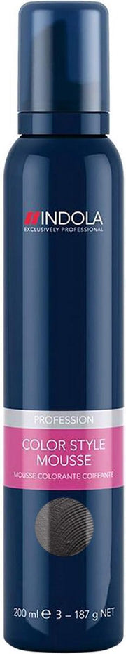 Indola - Color Style Mousse - Black - 200 ml