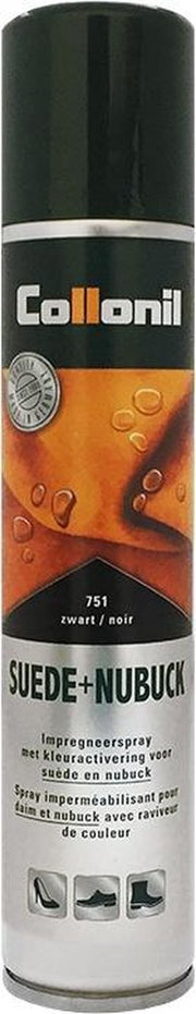 Collonil Suede Nubuck Spray Kleurhersteller Zwart