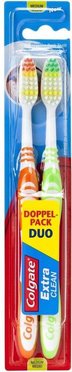 Colgate Extra Clean Duo Tandenborstel