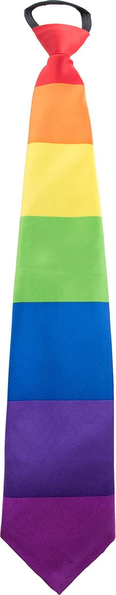 ESPA - Regenboog stropdas voor volwassenen - Accessoires > Stropdassen