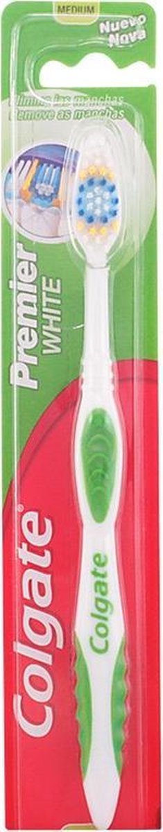 Colgate - Premier White Medium Toothbrush - Zubní kartáček