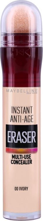 3x Maybelline Instant Anti Age Eraser Concealer 00 Ivory