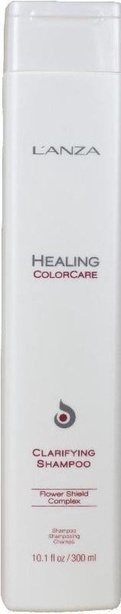 L'Anza Healing Color Care - Clarifying Shampoo - 300 ml - kleurbescherming tegen kleurvervaging - geen zwemmersgroen!