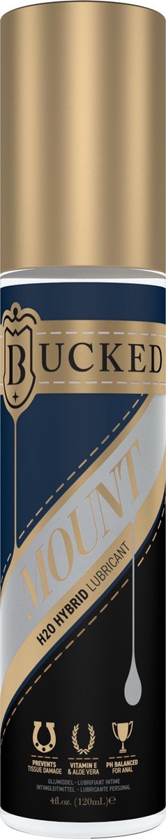 Bucked Mount Hybride Original Glijmiddel - 120 ml - Glijmiddel