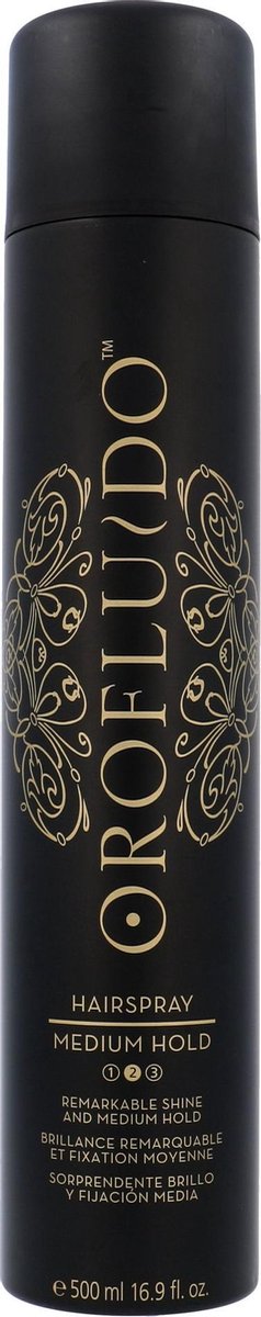 Orofluido Beauty Hairspray ( Hair Spray Medium Hold) 500 Ml