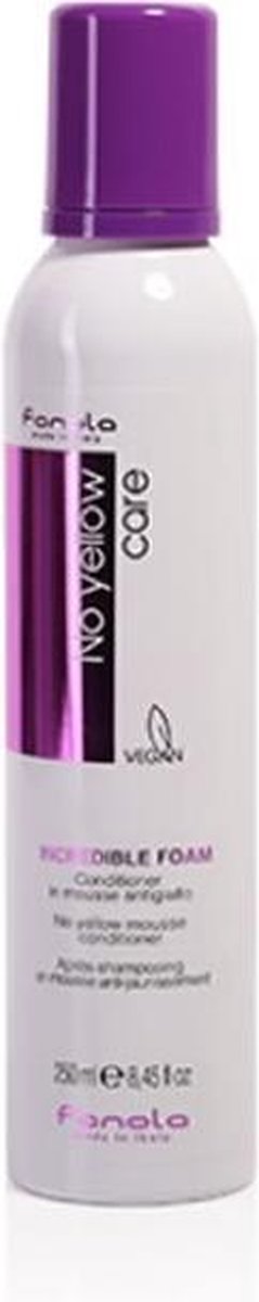 Fanola No-Yellow Incredible Foam Conditioner - 250 ml