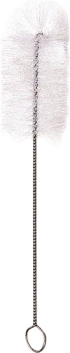 Kitchencraft Flessenborstel 38 Cm Rvs/nylon Zilver/wit