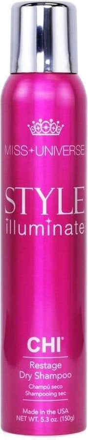 CHI Miss Universe Style Illuminate Restage Droogshampoo - Droogshampoo vrouwen - Voor Fijn en slap haar - 150 gr