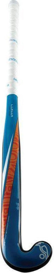 Kookaburra Lunar - Hockeystick - Kinderen - 28 Inch - Carbon - Blauw