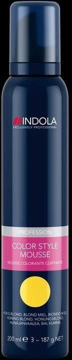 Indola - Color Style Mousse - Honey Blonde - 200 ml