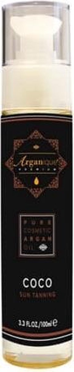 Arganique met kokosolie 100 ml - zelfbruining - zonnebrandolie - zonbescherming - zelfbruiner