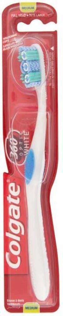 Colgate Tandenborstel 360 Optic White Medium