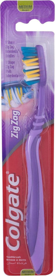 Colgate - Zigzag Medium Toothbrush - Toothbrush