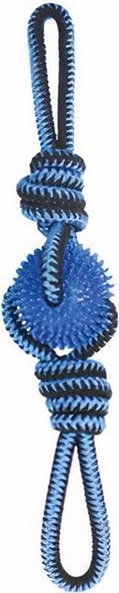 M-pets Hondentrektouw Twist Prickly Trio 60 Cm Katoen Blauw