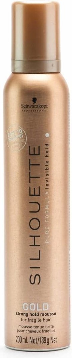 SILHOUETTE MOUSSE GOLD STRONG HOLD