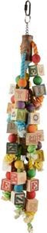 Zooselect Vogelspeelgoed Kooihanger Rainbow Ebe