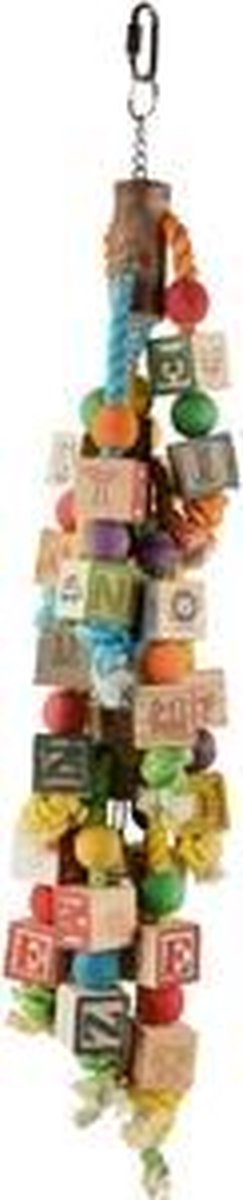 Zooselect Vogelspeelgoed Kooihanger Rainbow Ebe