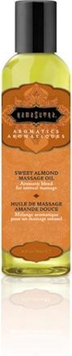 Bundle - KamaSutra - Sweet Almond Massageolie - 59 ml met glijmiddel