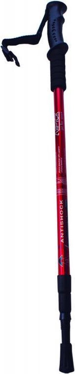 Atipick Wandelstok 63-135 Cm Aluminium Rood
