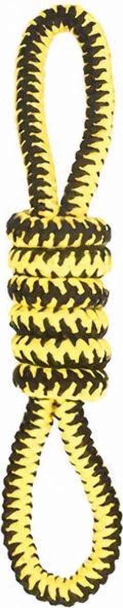 M-pets Hondentrektouw Twist Node 48 Cm Katoen Geel