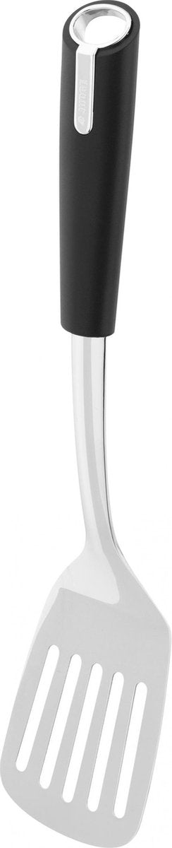 Horwood Spatel Judge Satin 25 Cm Aluminium Zwart/zilver