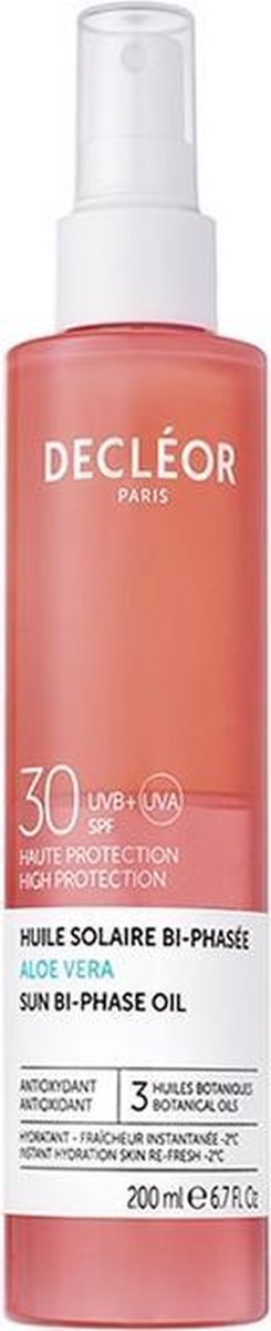 Decleor Aloe Vera Sun Bi-phase Oil 200ml