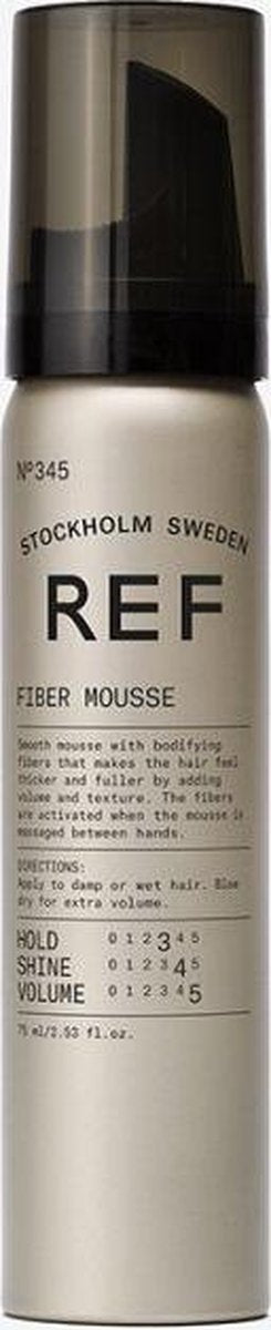 REF Fibre Mousse 345 haarmousse 75 ml Volumegevend