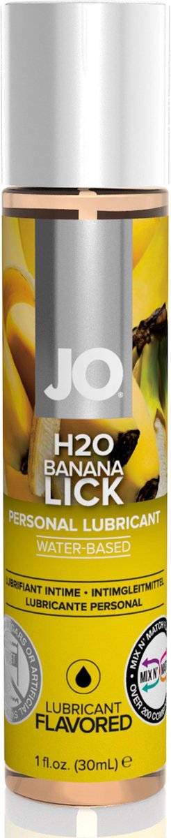 JO H2O Banana Lick- 30ml- Waterbasis glijmiddel