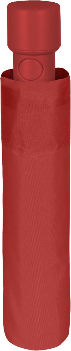 Perletti Mini-paraplu Automatisch Dames 99 Cm Polyester Rood