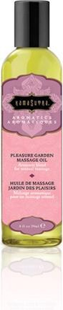 Bundle - KamaSutra - Pleasure Garden Massageolie - 59 ml met glijmiddel