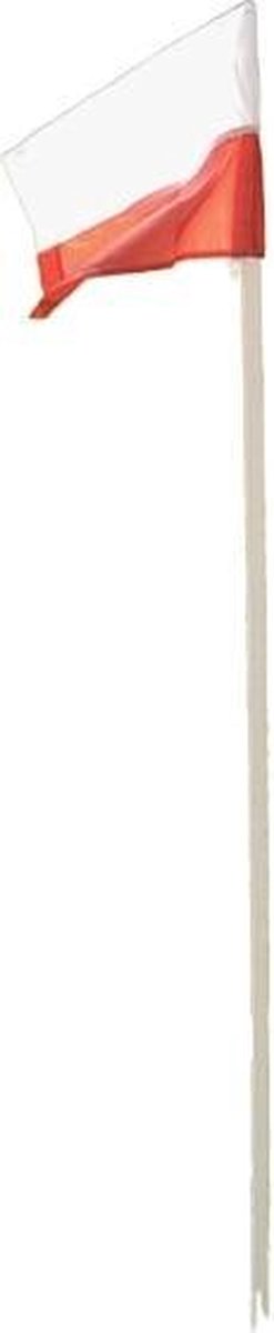 Precision Cornervlagstok 183 Cm Wit 2-delig