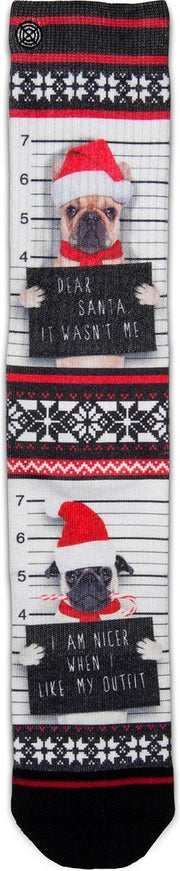 XPOOOS 60097 DEAR SANTA Zwart - 39 42