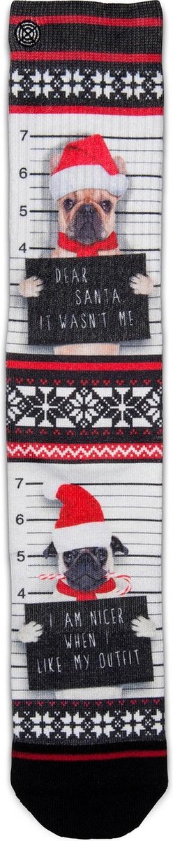 XPOOOS 60097 DEAR SANTA Zwart - 39 42
