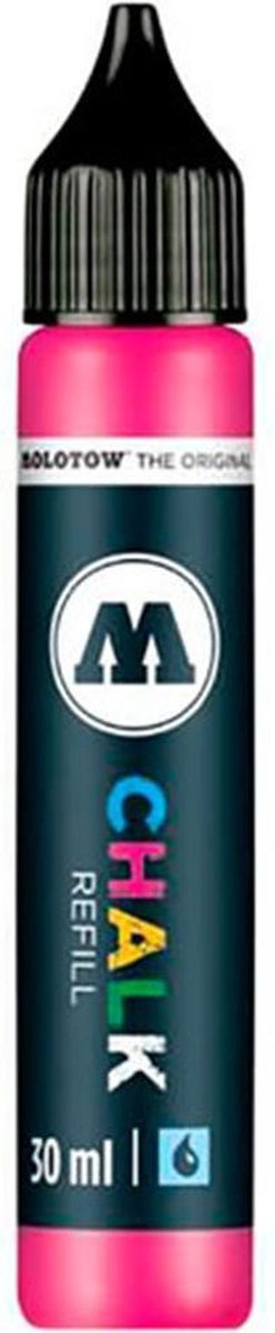 Molotow Neon Roze Krijt Navul Inkt 30ml Refill Inkt