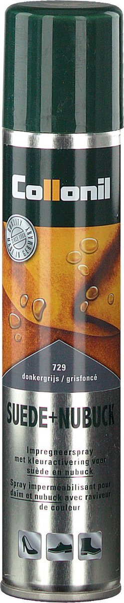 Collonil Suede Nubuck Spray kleurhersteller donker bruin
