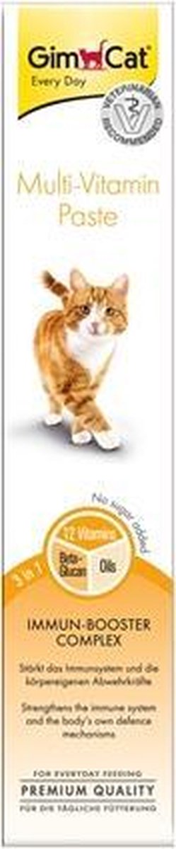 Gimcat multivitaminepasta + 12 vitaminen - 50 gr - 1 stuks