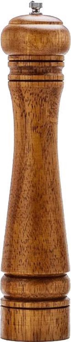 Luxe Peper Molen - Zoutmolen - Pepermolen Gemaakt van Massief Eikenhout 25 cm