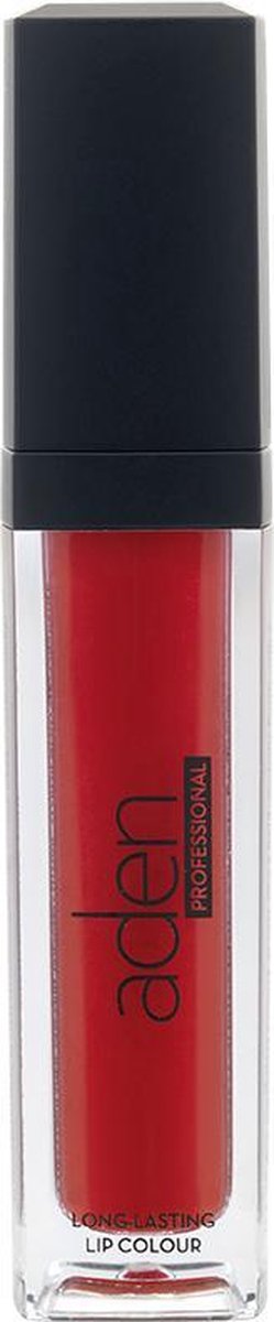 Aden Cosmetics Liquid Lipstick Plumping lip Lacquer Red 3D