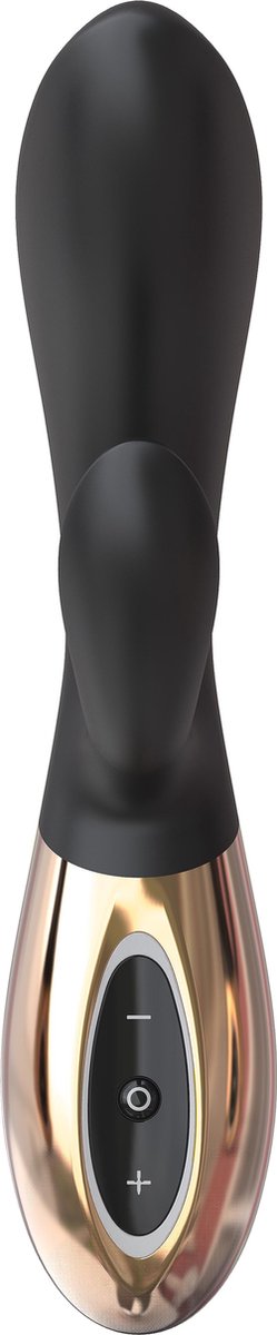 ZINI - Dew Rabbit Vibrator Black & Gold