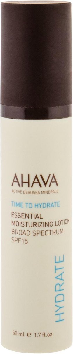 Ahava Time To Hydrate Essential Moisturizing Lotion - SPF 15 - 50 ml