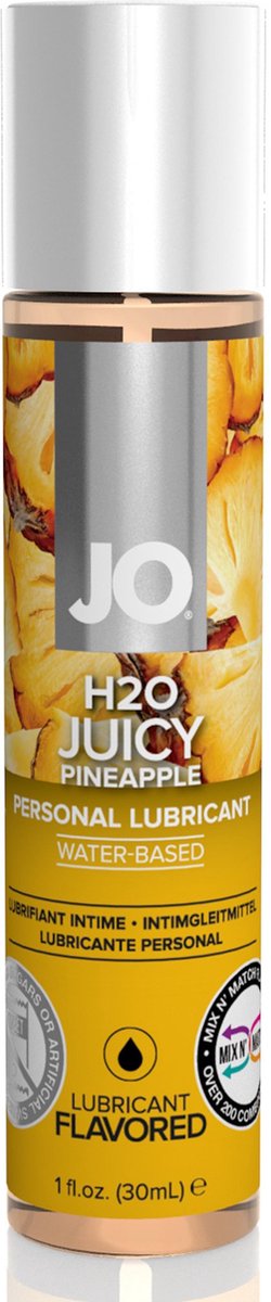 System JO - H2O Glijmiddel Ananas - Waterbasis - 30 ml