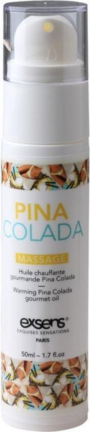 Verwarmende Massage Olie Met Smaak - Pina Colada