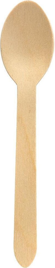 Wegwerp bestek-wegwerp lepels-hout-duurzaam-FSC®-composteerbaar-10 stuks