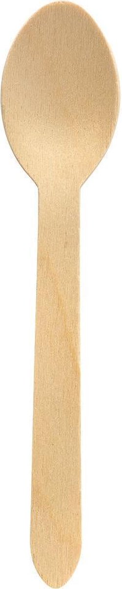 Wegwerp bestek-wegwerp lepels-hout-duurzaam-FSC®-composteerbaar-10 stuks