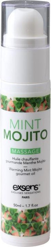 Verwarmende Massage Olie Met Smaak - Mojito