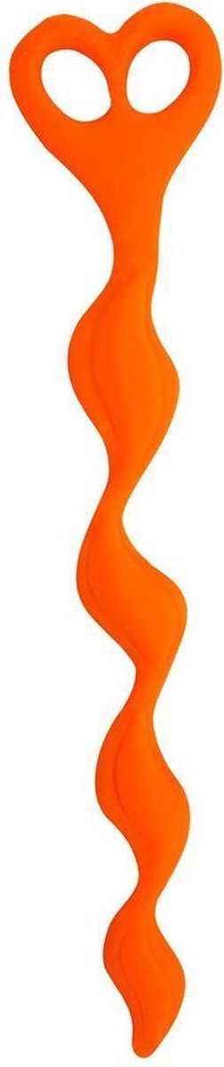 Climax - Climax Anal Anal Beads Silicone Swirl - Orange