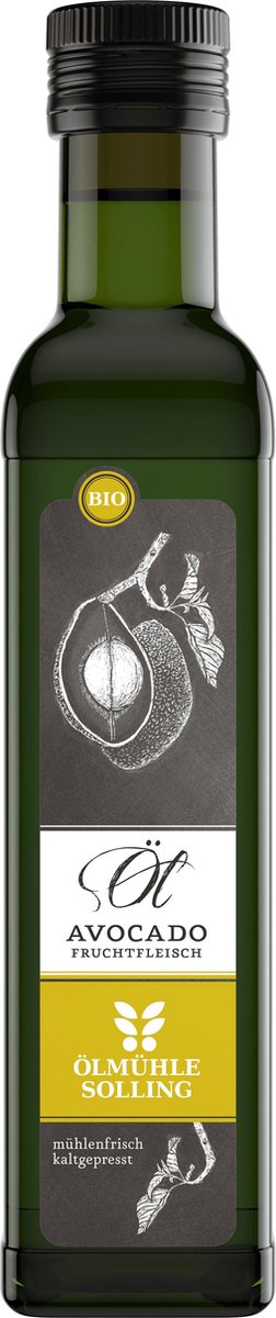 Avocado olie 250ml (koudgeperst &biologisch)