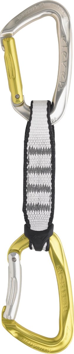 AustriAlpin ELEVEN Quickdraw collorless- Yellow 5-pack