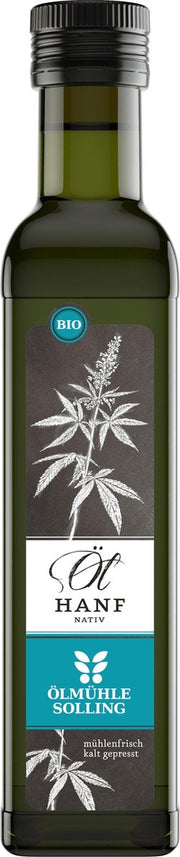 Hennepzaadolie 250ml (koudgeperst en biologisch)