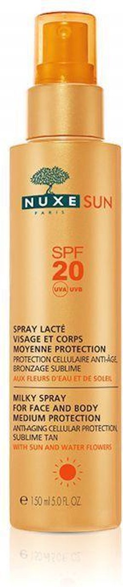 Nuxe Sun Milky Spray Medium Protection Zonnespray - SPF 20 - 150 ml